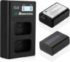 Powerextra 2 Pack NP-FW50 Battery And Charger