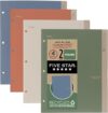 Five Star 2 Pocket Recycled Plastic Folders, 4 Pack