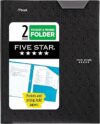 Five Star 2 Pocket Stay-Put Plastic Folder