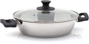 Nuwave 2-Quart Stainless Steel Pot With Glass Lid