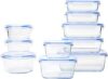 Amazon Basics 20-Piece Glass Food Storage Containers