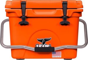 ORCA 20 Quart Insulated Cooler - Blaze Orange