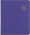 AT-A-GLANCE 2024 Monthly Planner, 9” x 11”, Purple (70250X1424)