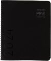 AT-A-GLANCE 2024 Monthly Planner, Medium, Black (70120X0524)