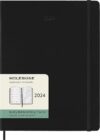 Moleskine 2024 Weekly Planner, Extra Large, Black