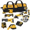 Amazon Renewed 20V MAX Lithium-Ion Cordless 10-Tool Combo Kit DCK1020D2R
