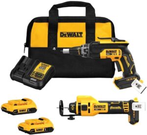 DEWALT 20V MAX XR Screw Gun Combo Kit (DCK265D2)