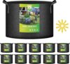 iPower 25 Gallon Heavy Duty Fabric Grow Bags
