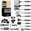 Asani 25-Piece Stainless Steel Kitchen Utensil Set