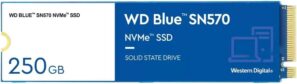 Western Digital 250GB SN570 NVMe Solid State Drive WDS250G3B0C