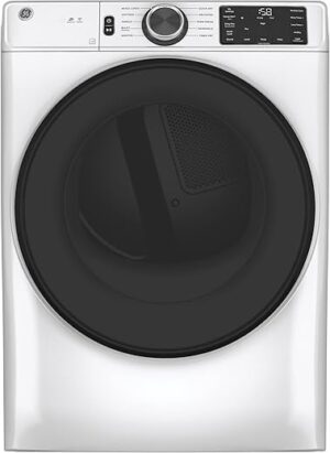 GE 28" Front Load Electric Dryer, GFD55ESSNWW