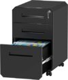 YITAHOME 3-Drawer Portable Office Filing Cabinet
