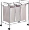 Amazon Basics 3 Piece Rectangular Laundry Sorter Basket
