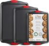 EATEX 3-Piece Steel Baking Sheet Set