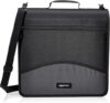 Amazon Basics 3-Ring Binder With Zipper, 3 Inch
