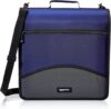 Amazon Basics 3-Ring Binder With Zipper, ZH1803159F