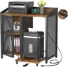 Unikito 3-Tier Office Filing Cabinets With USB