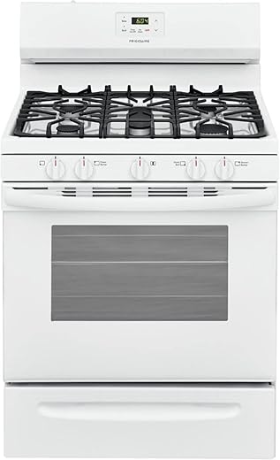 Frigidaire 30" Freestanding Gas Range, 5 Burners