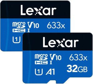 Lexar 32GB 2-Pack High-Performance Micro SD Cards