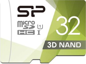 SP Silicon Power 32GB 3D NAND MicroSD Card With Adapter