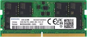 SAMSUNG 32GB DDR5 4800MHz Laptop RAM M425R4GA3BB0-CQK