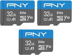 PNY 32GB Elite Class 10 microSDHC 3-Pack