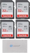 SanDisk 32GB Ultra SDHC UHS-I Card Bundle SDSDUN4-032G-GN6IN