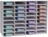 Tiardocge 36-Slots Desktop File Organizer Box