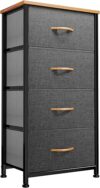DWVO 4 Drawer Fabric Storage Tower Dresser
