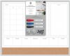 U Brands 4-in-1 Dry Erase Calendar Board, 16” x 20”