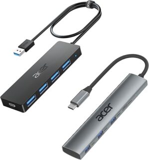 acer 4 In 1 USB Hub Bundle, 10Gbps