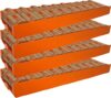 Nadex 4 Pack Aluminium Quarter Coin Tray