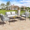 YITAHOME 4-Piece Patio Furniture Outdoor Bistro Set