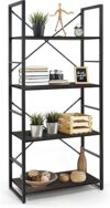 CAPHAUS 4 Tier Bookshelf, 24 Inch Width