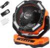 VEVOR 40,000mAh Rechargeable Camping Fan, 13 Inch