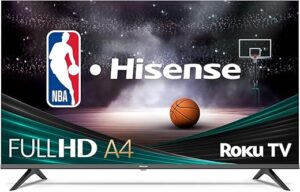 Hisense 40-Inch A4 Series FHD Smart Roku TV (40A4NR)