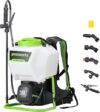 Greenworks 40V Cordless Backpack Sprayer, 4 Gallon