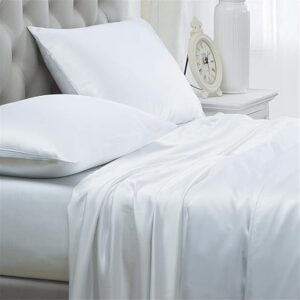 Orose 4PCs 22 Momme Mulberry Silk Bed Set