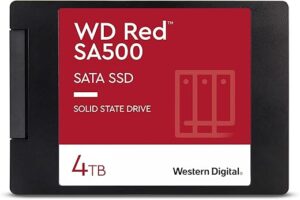 Western Digital 4TB Red SA500 NAS Internal SSD - WDS400T1R0A
