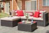 Vongrasig 5 Piece All-Weather Patio Set