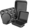 CasaCulina 5-Piece Nonstick Bakeware Set With Pans