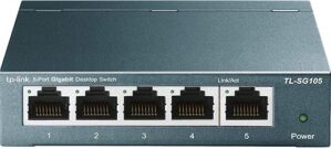TP-Link 5 Port Gigabit Ethernet Network Switch TL-SG105