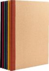 PAPERAGE 6-Pack Composition Notebook Journals, College Ruled