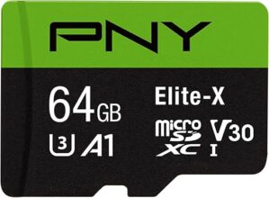 PNY 64GB Elite-X Class 10 microSDXC Card