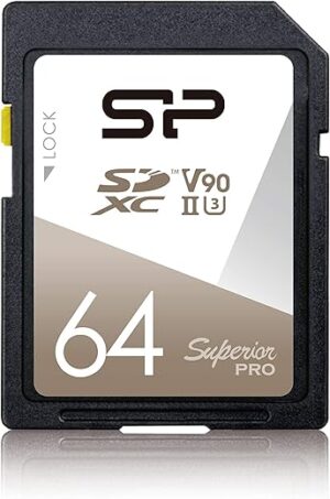 SP Silicon Power 64GB V90 Superior Pro UHS-II SDXC Card
