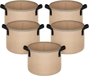 iPower 7-Gallon Heavy Duty Fabric Grow Bags