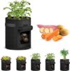 iPower 7 Gallon Potato Grow Bags, 5-Pack