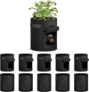 iPower 7-Gallon Potato Grow Bags with Window