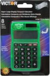 Victor 700BTS 8-Digit Pocket Calculator, Assorted Colors