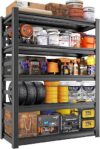 Bezuny 72″ H 36″ W All-Metal Garage Shelving Unit